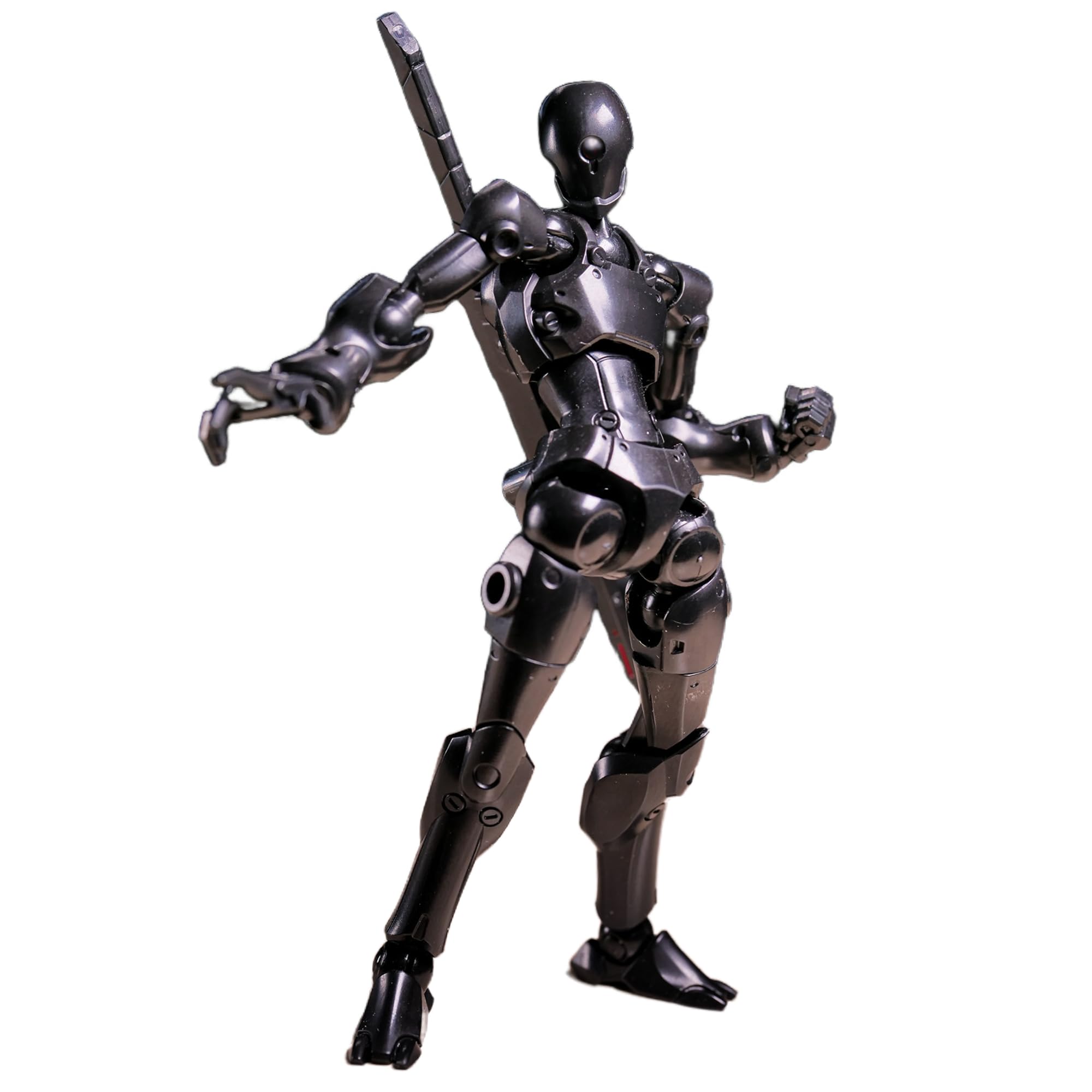 TOYVERSE Sheik Mainland 1/18, Figura Model Kit, A Strong Attack Superhuman Metal Black, 2 Pieces, Movable Joints, Character Model, from 15 Years