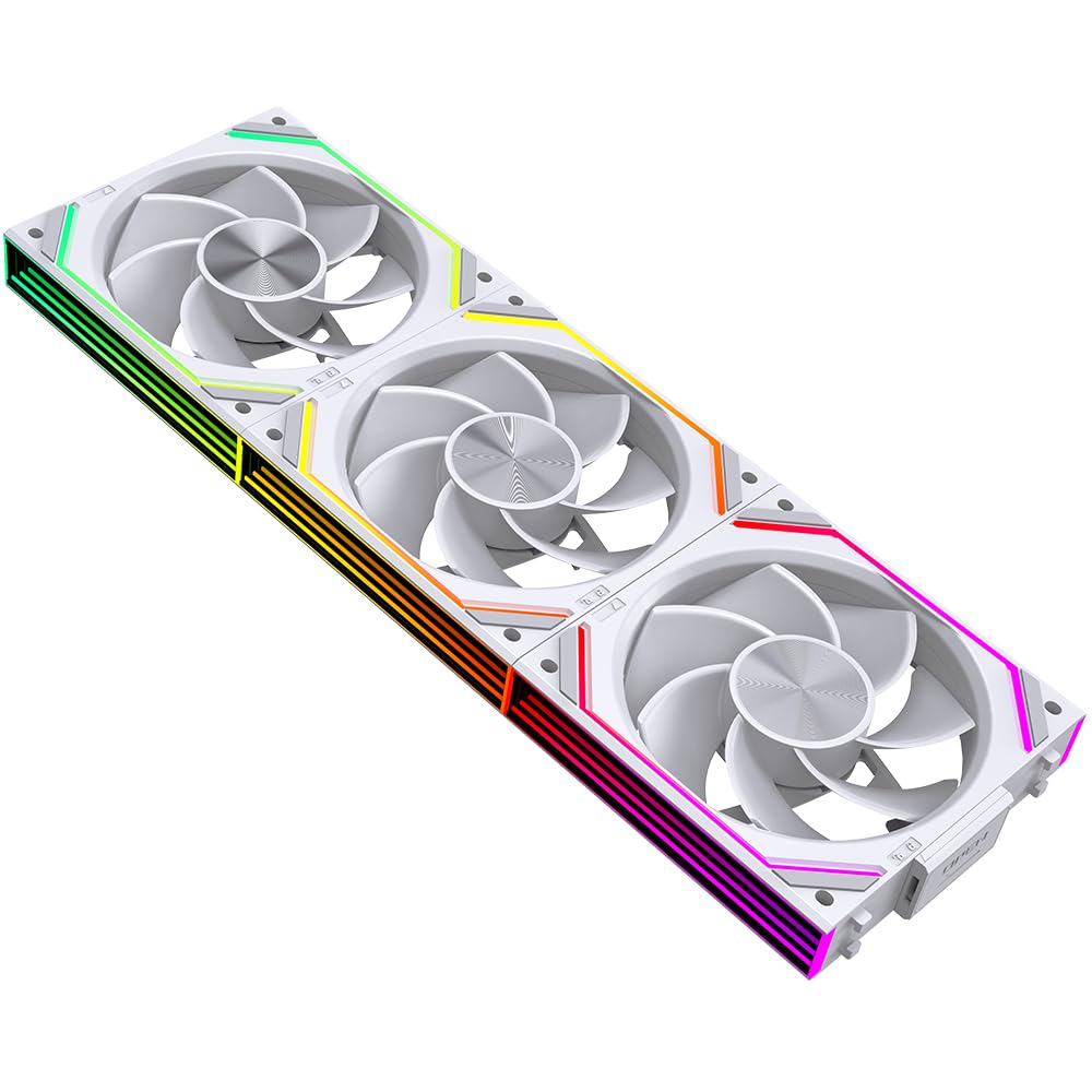 ARGB PC Case Fans ICOLER JM-V2 120mm ARGB PC Fans - Infinity Mirror ...