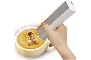 Edible Printer for Cakes,Edible Printer for Cakes and Cookies,Ink Cartridge Can Be Used 7000 Times for Coffee Beer Cocktails 