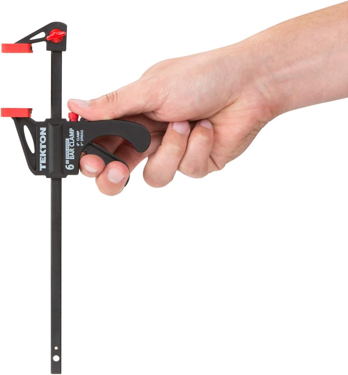 TEKTON Mini 6-Inch x 1-1/2-Inch Ratchet Bar Clamp and 9-Inch Spreader | 39180 - - 