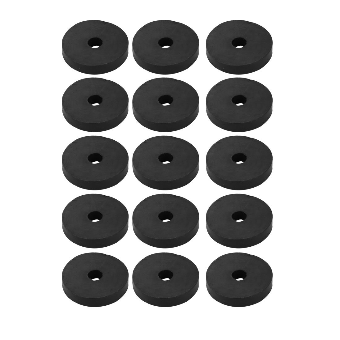 sourcingmap Nitrile Rubber Flat Washers 21.5mm OD 5mm ID 4mm Thickness for Faucet Pipe Water Hose, Pack of 15 — image 1