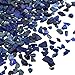 SUNYIK Lapis Lazuli Tumbled Chips Stone Crushed Pieces Irregular Shaped Stones 1pound(about 460 gram)