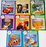 Paperback Saddle Stitch Book Set 8BK Disney 5 Min Bedtime Stories Book