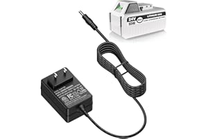 PUIMIT 24VCHRG-QC Quick Charger for Snow Joe iBAT24 and 24VBAT Series Battery Compatible with All Lithium iON Battery Models 24VBAT, 24VBAT-LT, 24VBAT-LTE, 24VBAT-XR Replacement Power Supply Charging Cord