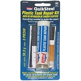 Blue Magic 6522KTRI QuikSteel Plastic Tank Repair Kit , White , 2 ounces