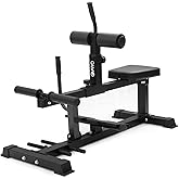 GMWD Adjustable Seated Calf Raise Machine with Band Pegs for Leg Training and Exercise - Home Gym Equipment