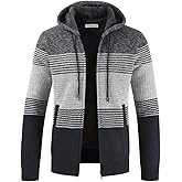 Men's Hoodie Knit Knitwear Sweatshirt Sweater Jacket Coat Autumn Winter Fleece Thick Warm Cardigan Classic Long Sleeve Men