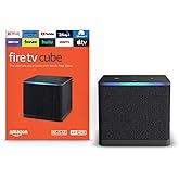 Amazon Fire TV Cube, with AI-powered Fire TV Search, Hands-free streaming device, find shows faster with Alexa+, Wi-Fi 6E, 4K