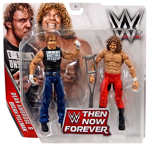 WWE, Basic Series, 2016 Then Now Forever, Dean Ambrose and Brian Pillman Action Figures