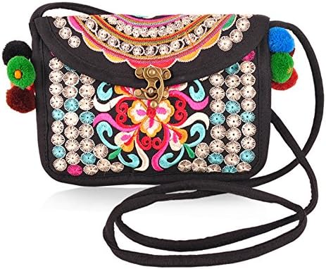 Vintage Embroidery Ethnic Handmade Mini Shoulder Crossbody Clutches Handbags