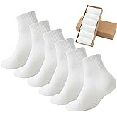 Digoon Women's Mini Crew Ankle Socks Pure Cotton Athletic Casual All Season Socks for Women