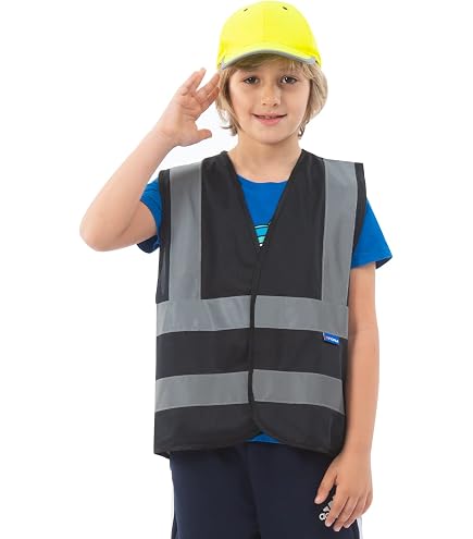 Hitopin 10-Pack Hi-Vis Safety Vests – Reflective Orange With 360° Strips, Universal Size, Breathable For Traffic Work, Running, Security