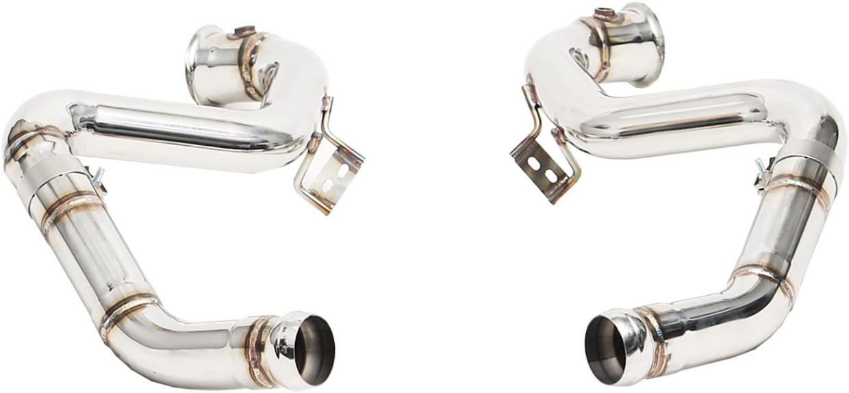 IPE Exhaust System for W205 C63 Front Pipe with Catless (down pipe)