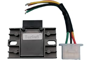 Tuzliufi Voltage Regulator Rectifier Compatible with Honda GX160 GX200 GX240 GX270 GX340 GX390 GX620 GX670 GXV270 GXV340 GXV390 GD320 GD321 GD410 GD411 HF1211 HF2113 HF2213 EVD4010 31600-ZE2-861 Z199