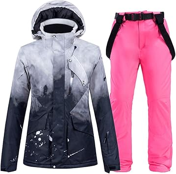 Amazon Co Jp スキーウェア メンズ 上下セット レディース スノーボードウェア スキーウェア スノボ 保温 防風 撥水 防水 ジャケット パンツ ユニセックス スノーボード スノボ ウェア ペアルック カップル アウトドア スポーツ アウトドア