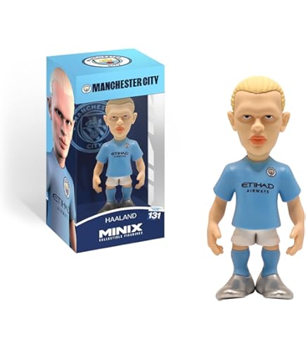 Amazon.com: MINIX 收藏公仔– Kevin De Bryune,官方曼徹斯特市,運動