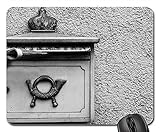 Mouse Pads - Mailbox Old Post Letter Boxes Metal