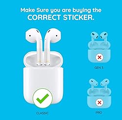WaveBlock Classic, 2 Pair EarProtect Sticker for