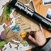 JetsetterMaps Scratch Your Travels Europe Region Map 16x20 in Poster