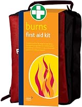 Reliance Medical Burn First Aid Kit Red Stockholm Bag Relabel Dressings view 3
