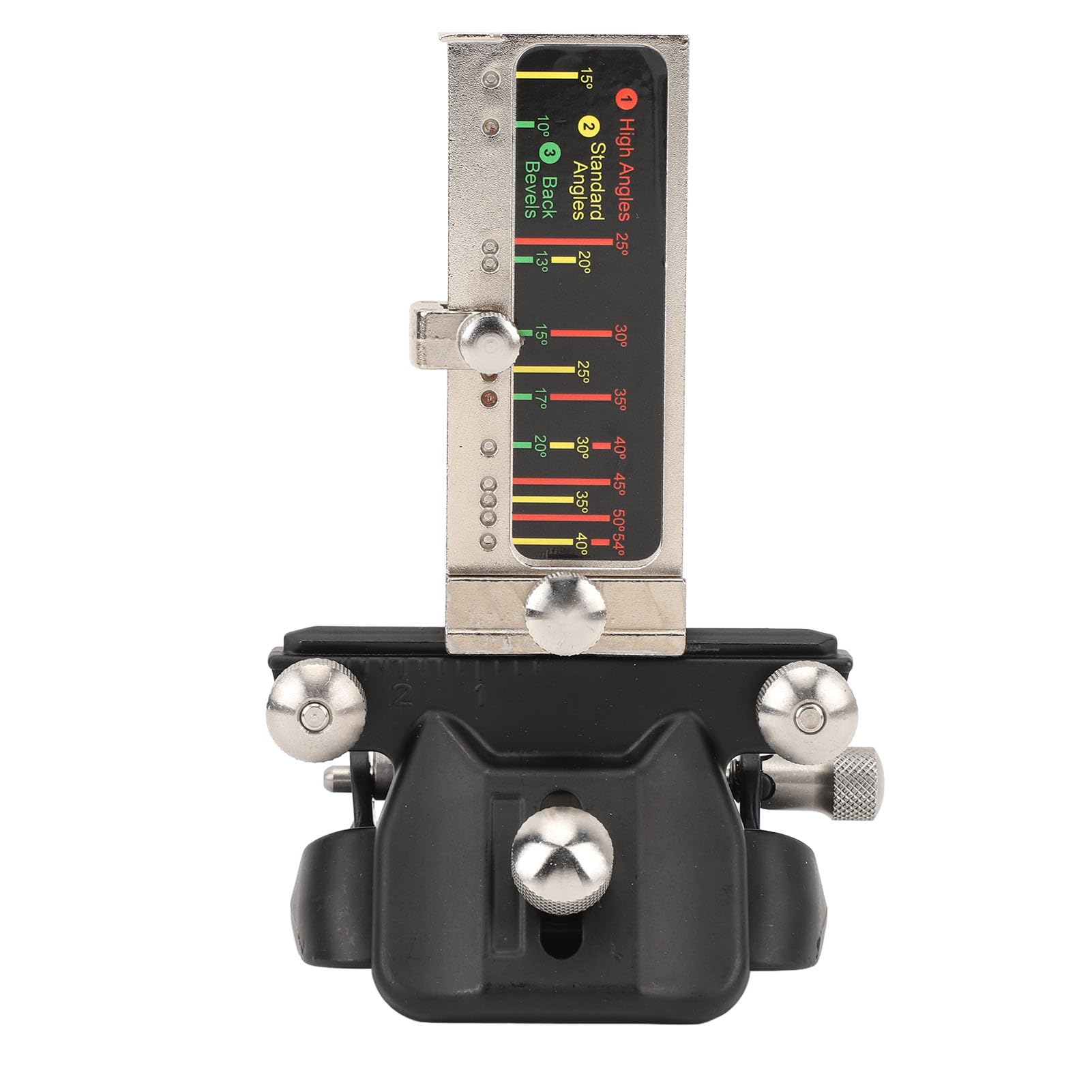Honing Guide System Aluminum Alloy Manual Angle Adjustable Chisel Sharpening Kit, with The Angle Scale Board, for Accurate Sharpening