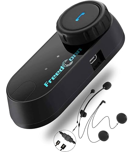 Amazon.com: FreedConn Motorcycle Helmet Bluetooth Intercom Microphone  [Upgrade 5-pin Headset] Speaker for KY pro/TCOM-VB/TCOM-SC/KY V2 (5-Pin  Headphone Micro USB Interface) : Electronics