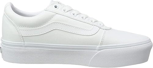 vans damen ward platform canvas sneakers
