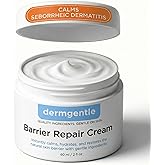 Barrier Repair Cream for Dry, Normal, or Sentitive Skin, Strengthens Barrier, Fast-Absorbing Hydration, Suitable for Dry, Seborrheic, Normal & Sensitive Skin - Dermatitis Gentle Ingredients