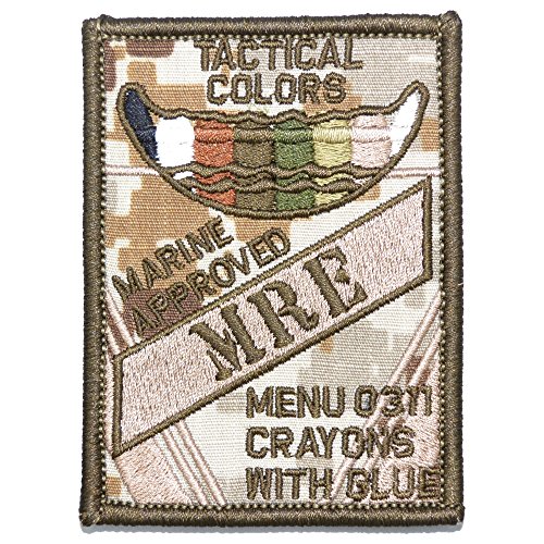 Tactical Color Crayons Approved MRE - Funny Patch
