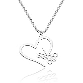 AKTAP Hairdresser Gifts Scissor Necklace Comb Pendant Necklace Gifts