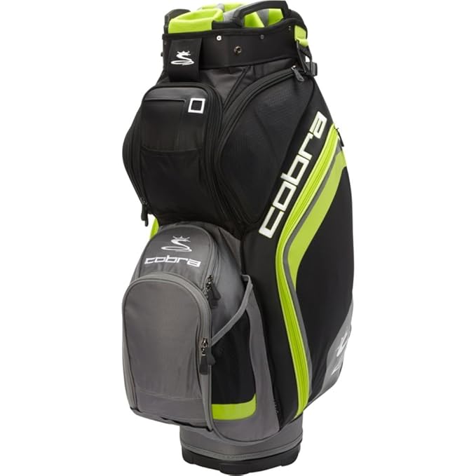 COBRA Bio Cart Bag, Black/Lime Green Amazon.co.uk Sports & Outdoors