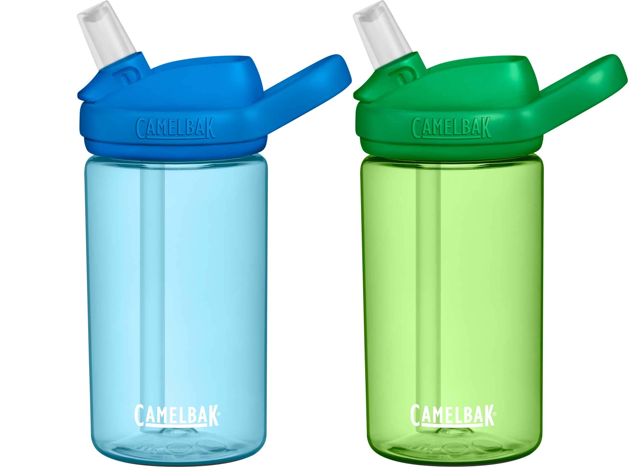 CAMELBAK Eddy+ Kids Bottles - True Blue/Palm, 0.4 Litre/14 oz