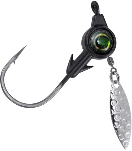 Damiki Rig Underspin Jig Heads - Choose Your Size And Color