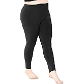 Oh So Soft Women's Plus Size Knee Length and Full Length Leggings | X-Large - 7X