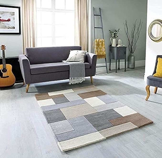 Buy Carpet Center Modern Handmade Woolen Carpets for Living Room