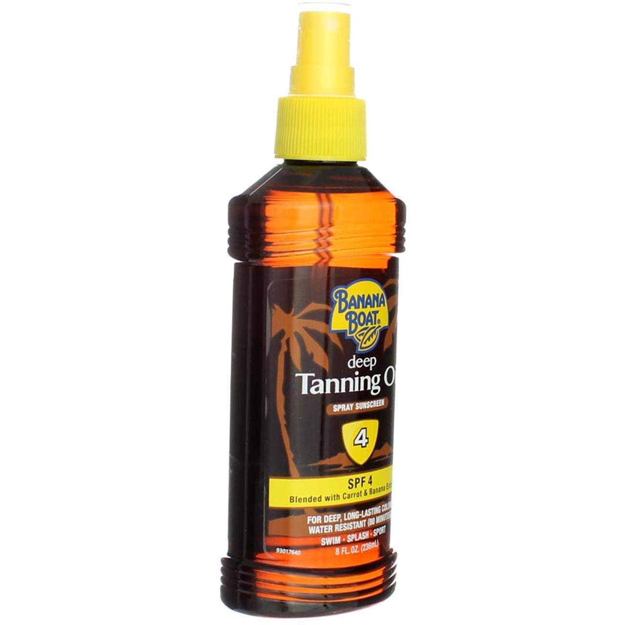 Banana Boat Dark Tanning Oil Spray SPF 4, 8 oz BigaMart