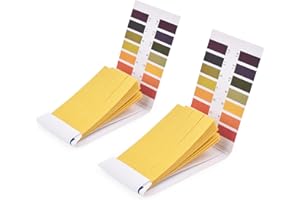 CEYAZYE 160PC PH Test Strips, Litmus Paper PH Test Strips, pH Level Test Kit for Water, Saliva, Soap, Urine, Food, Liquids, S