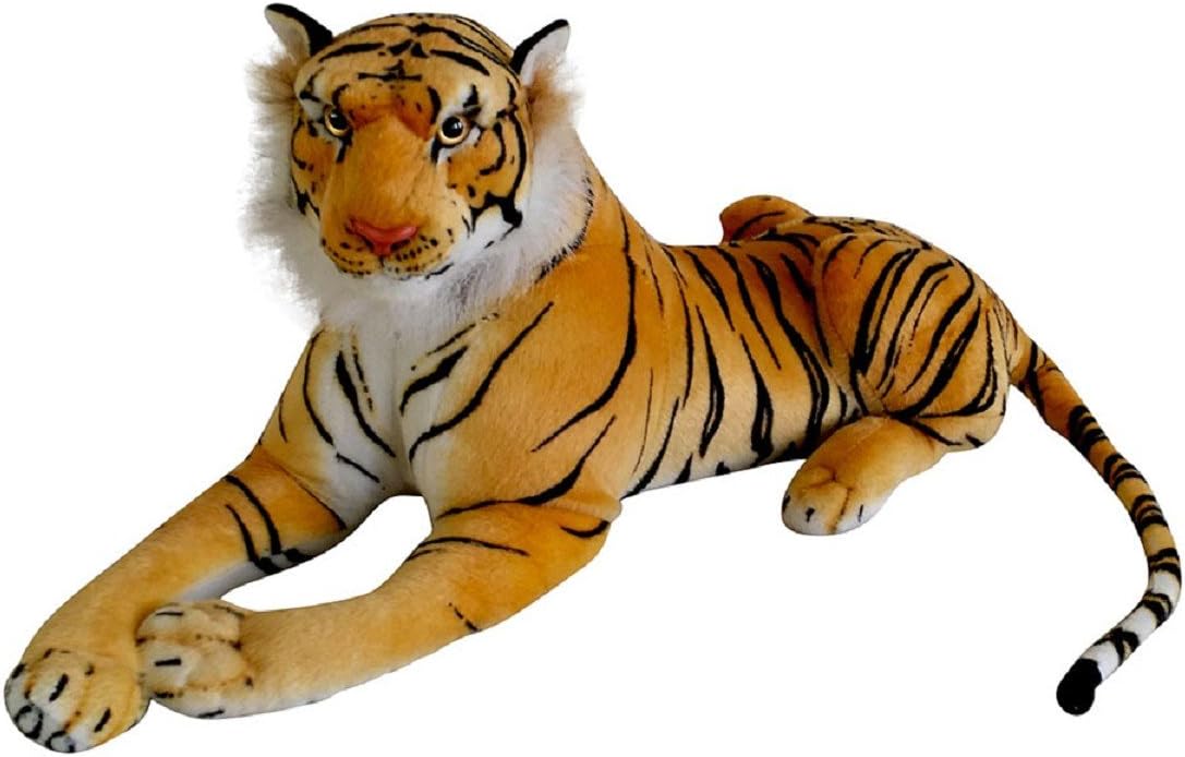 Juguetes Blanco Suave Felpa Juguete De Peluche De Tigre Siberiano Bengala Salvaje Bebe Animal Piel Rey Leon Sozd