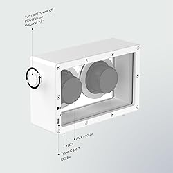 JAYINE Cassette Portable Bluetooth Speaker, 16W