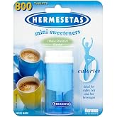Hermesetas Mini Sweeteners (800 per pack) - Pack of 2