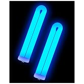Dichroma BF-190 Replacement Bulb for Flowtron BK-40D Bug Zapper, 2 Pack | 10-Inch FUL32T8/BL U-Shaped Replacement Light Bulb for 32W Outdoor Electronic Insect Mosquito Killer
