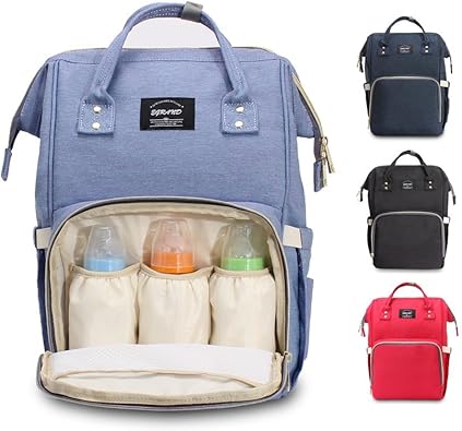 diaper bag with insulated pockets
