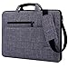 Brinch 15.6-Inch Multi-functional Suit Fabric Portable Laptop Sleeve Case Bag for Laptop, Tablet, Macbook, Notebook - Grey