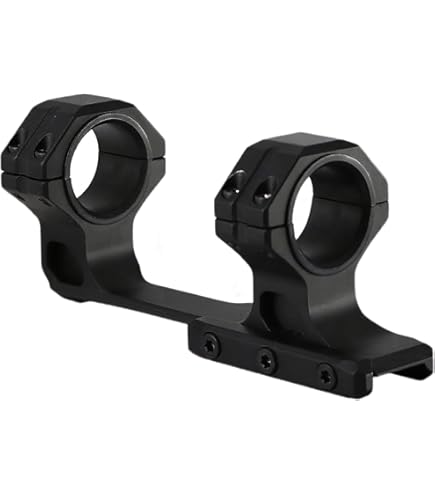 Support De Lunette De Visée PEPR - Porte-à-Faux Avec Anneaux Tri-Rail Pour Fusil (Montage Picatinny)