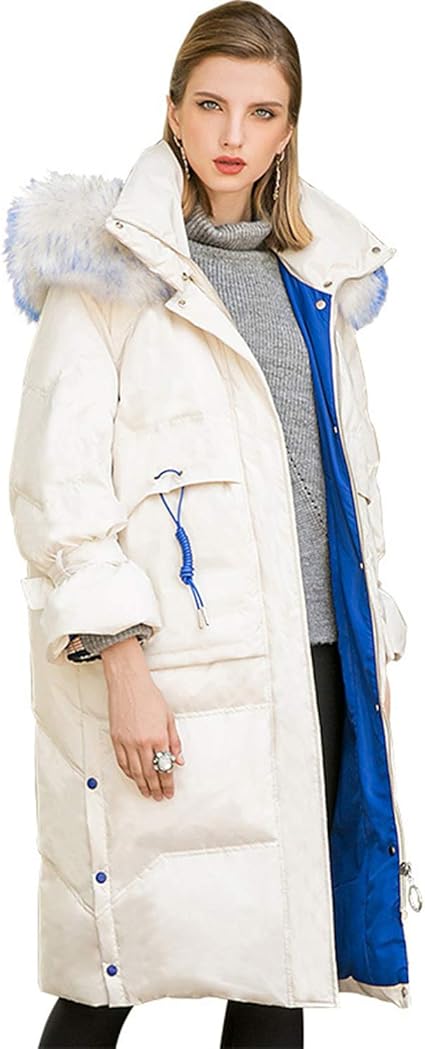 doudoune blanche longue