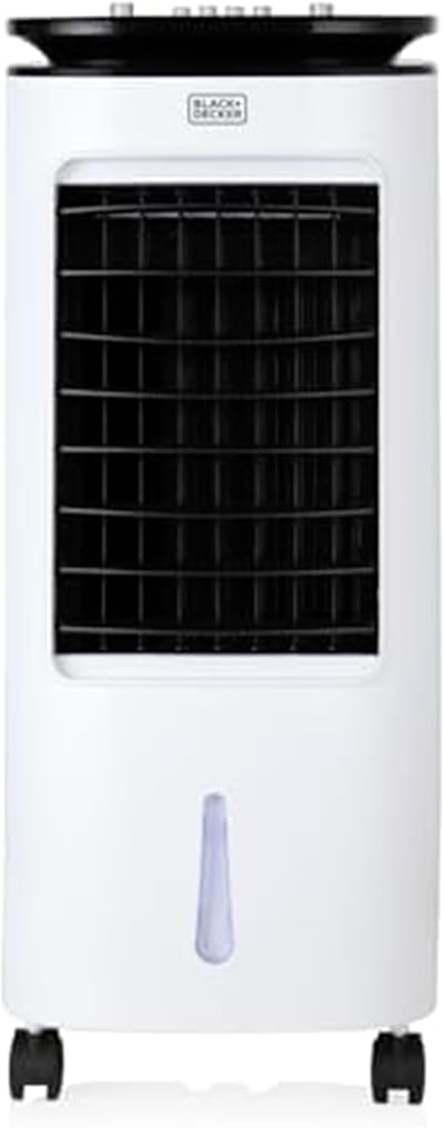 BLACK+DECKER Portable 2-in-1 Air Cooler 65W 7L Tank BXAC65001GB