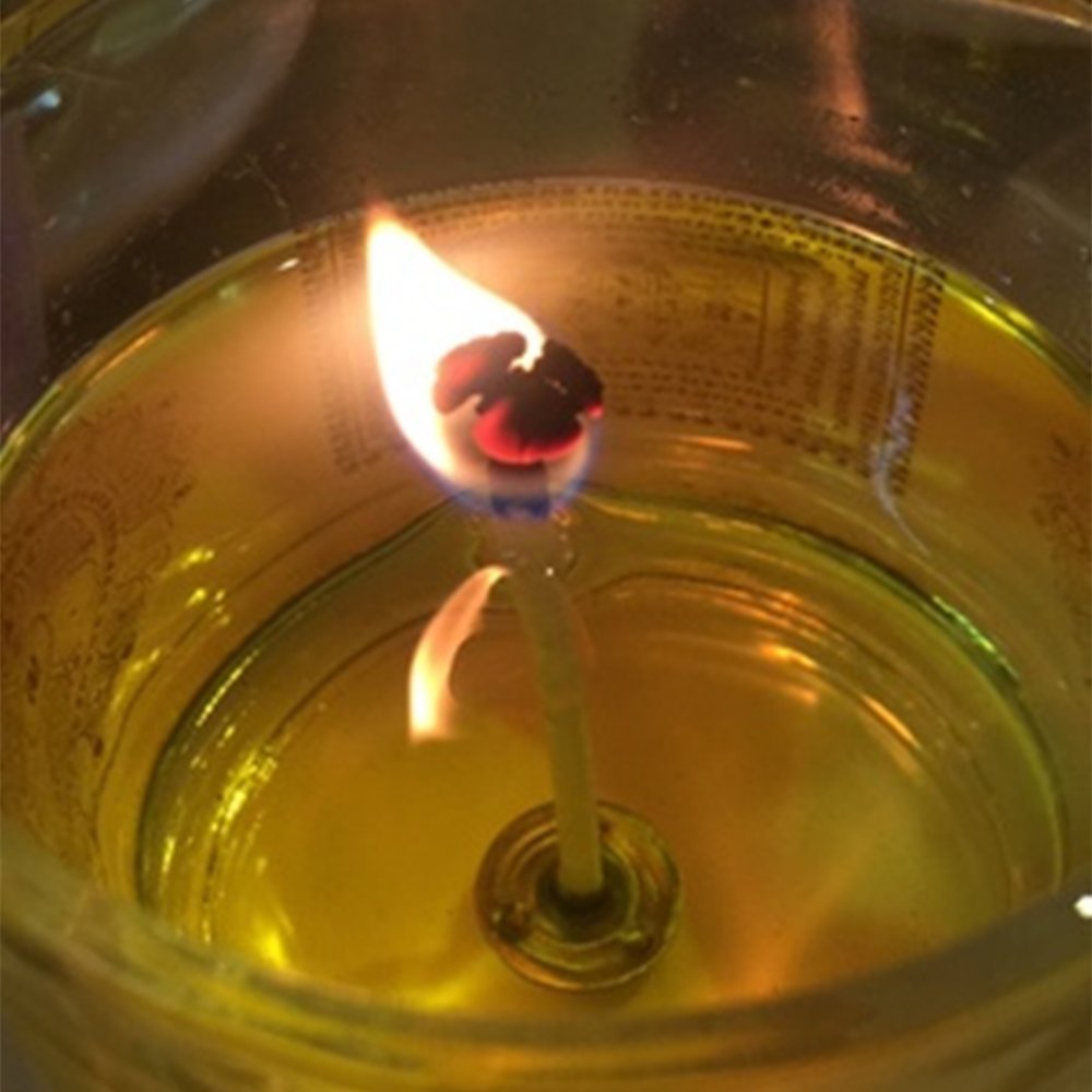 FQTANJU Low Smoke and Natural Candle Wick with Candle Wick Centering Device for Candle Making