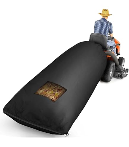 thumbnail image 2 of Flexaust 8 Ft Lawn Leaf Blower Vacuum Grass Catcher Bagger Hose – 8 In Diameter Flexible Tubing 2 of 5
