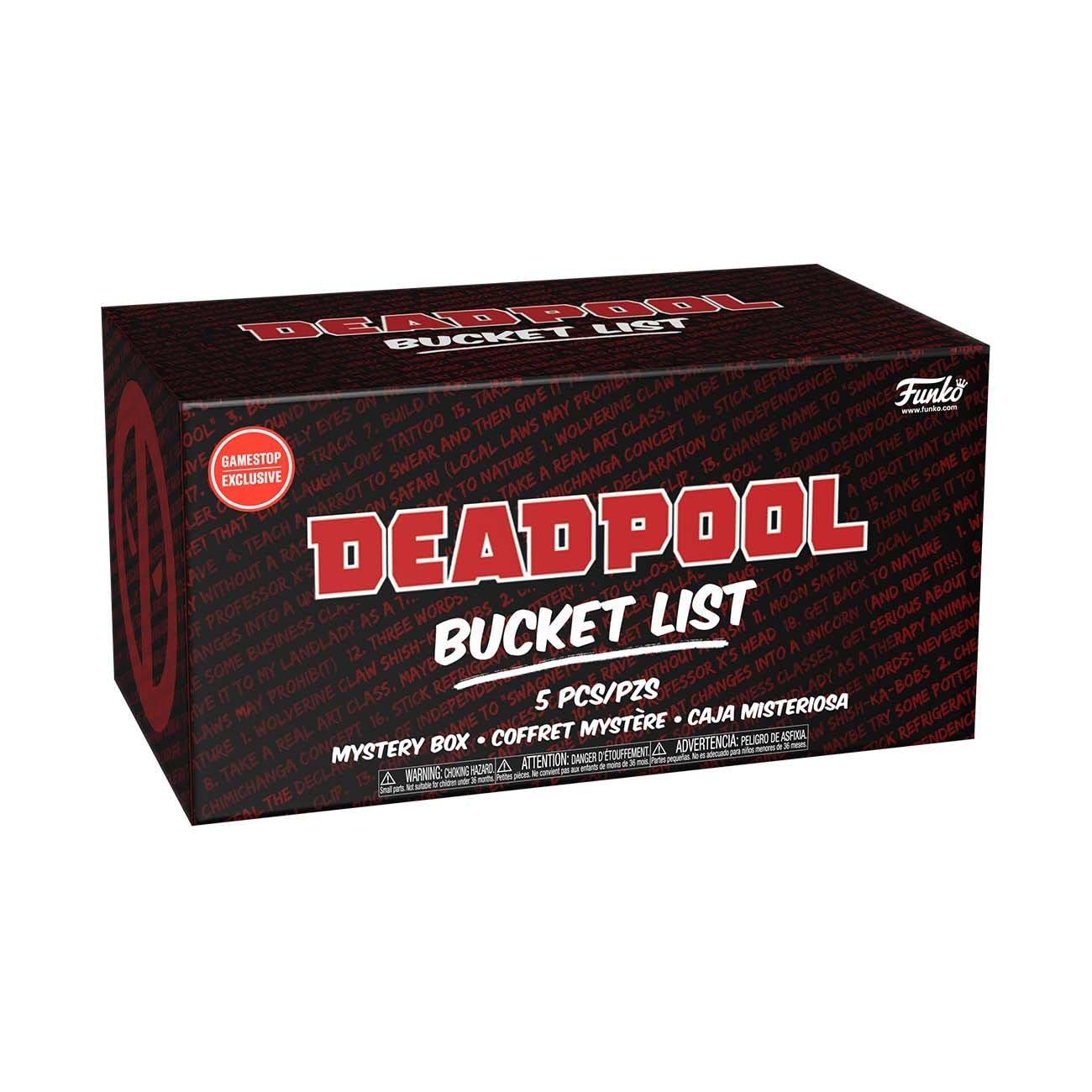 Funko Collector's Box: Deadpool Bucket List (Includes 5 Exclusive items)