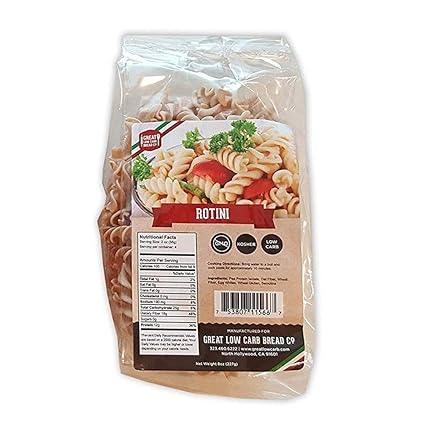 Great Low Carb Bread Company Rotini 8 Unzen Low Carb Pasta Amazon De Lebensmittel Getranke